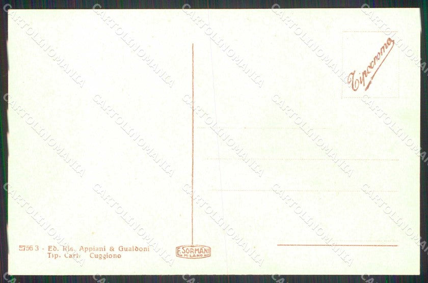 Milano Castelletto di Cuggiono Molino nuovo Ticino Tipocromo cartolina RB6761 – retro