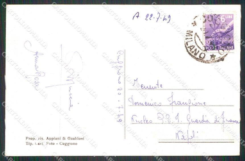 Milano Cuggiono cartolina RB6762 – retro
