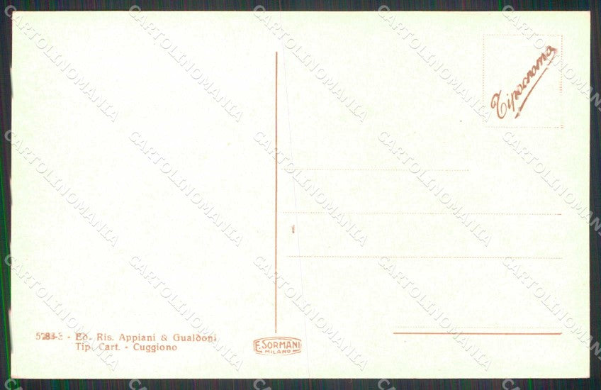 Milano Cuggiono Palazzo Parco Conte Cicogna Tipocromo cartolina RB6763 – retro