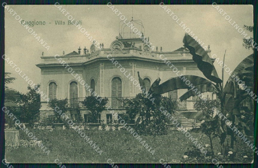 Milano Cuggiono Villa Belloli cartolina RB6770 – fronte
