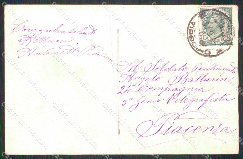 Venezia Chioggia Canale Lombardo Alterocca 3967 Barche cartolina RB6775 – retro