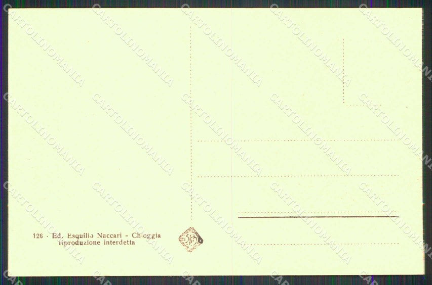 Venezia Chioggia Verso il Porto cartolina RB6787 – retro