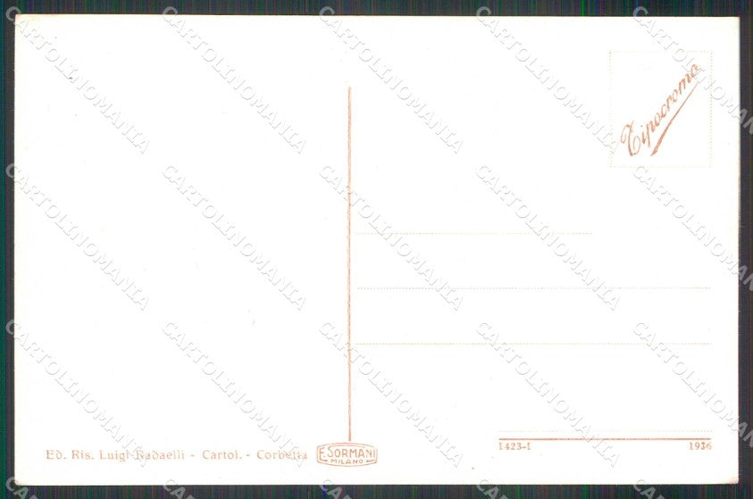 Milano Corbetta Tipocromo cartolina RB6819 – retro