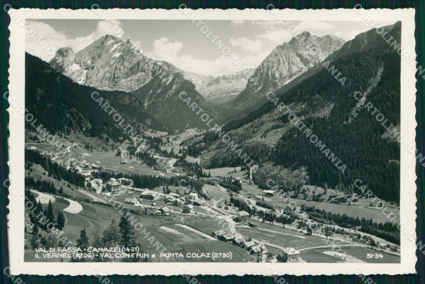 Trento Canazei Val di Fassa Foto cartolina RB6851 – fronte