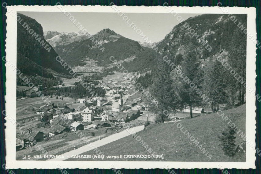 Trento Canazei Val di Fassa Verso Catinaccio Foto cartolina RB6852 – fronte