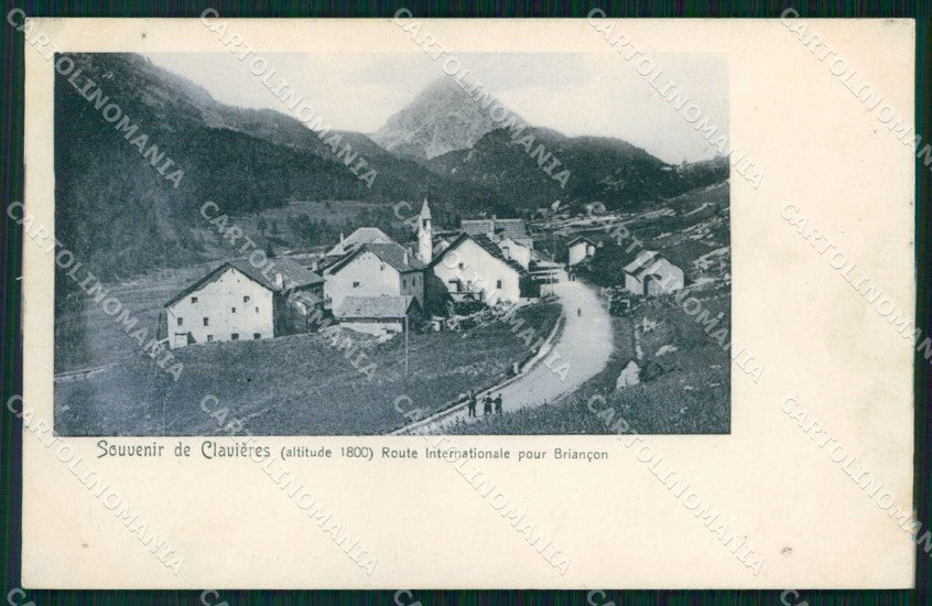 Torino Claviere Route Internationale Pour Briançon Genta 236 cartolina RB6855 – fronte