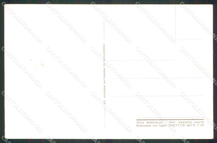 Torino Claviere Ville cartolina RB6856 – retro