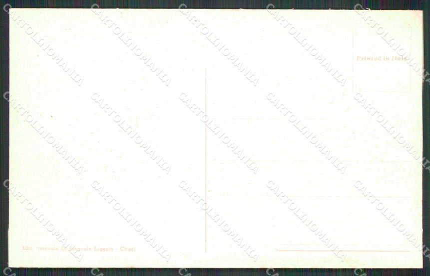 Chieti Città Caserma Pierantoni Distretto Militare cartolina RB6861 – retro