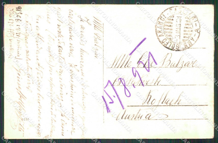 Cagliari Città Viale Regina Margherita cartolina RB6866 – retro