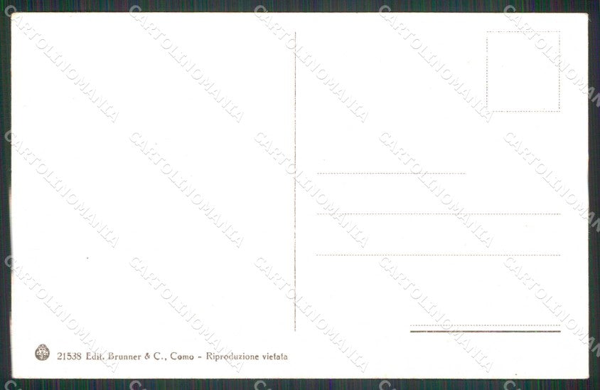 Genova Chiavari Brunner 21538 cartolina RB6879 – retro
