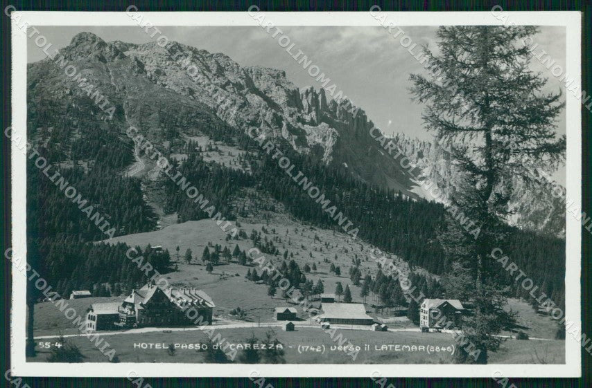 Bolzano Nova Levante Hotel Passo Carezza Foto cartolina RB6888 – fronte