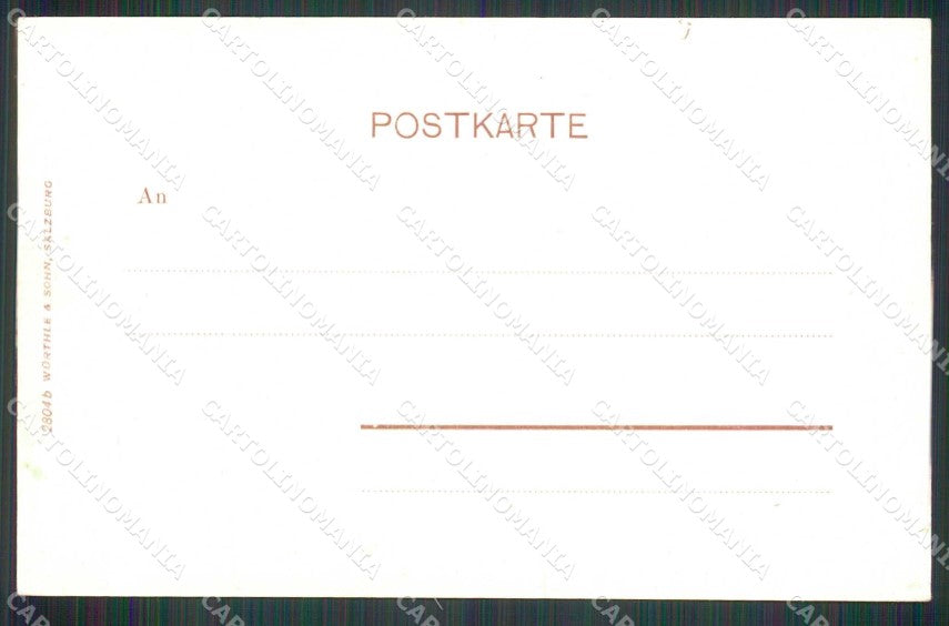 Bolzano Nova Levante Cappella Carezza cartolina RB6890 – retro