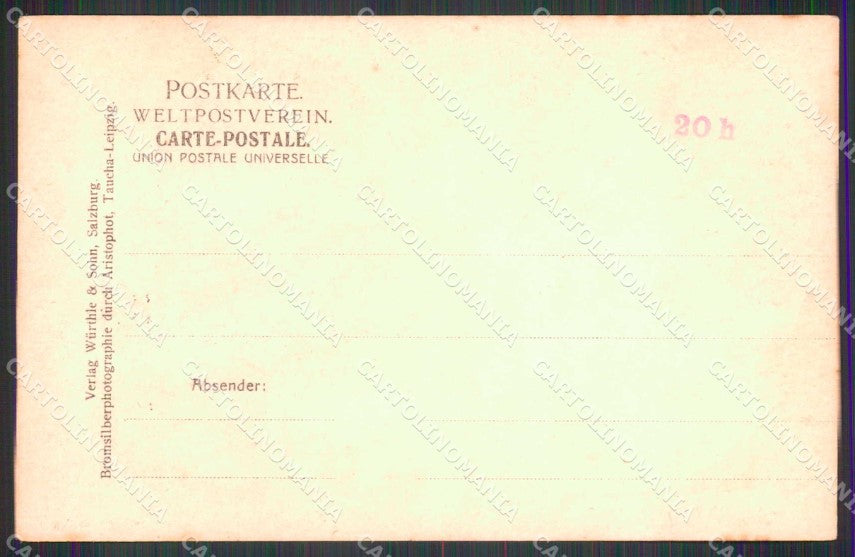 Bolzano Nova Levante Hotel Carezza al Lago Foto cartolina RB6892 – retro