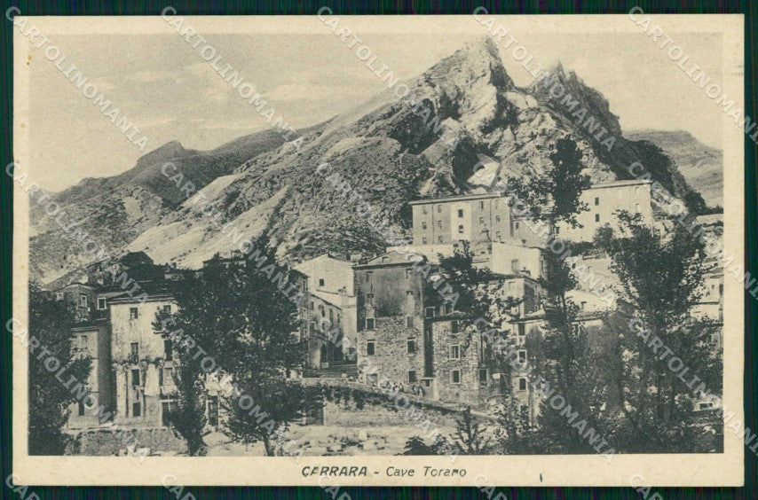 Massa Carrara Cave Torano cartolina RB6909 – fronte
