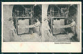 Massa Carrara Taglio del Marmo Stereoview cartolina RB6911 – fronte