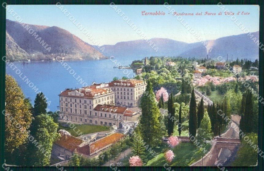 Como Cernobbio Parco Villa d'Este Brunner 101-34 cartolina RB6923 – fronte