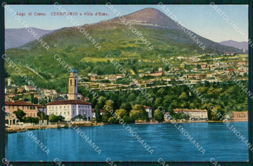 Como Cernobbio Lago di cartolina RB6926 – fronte