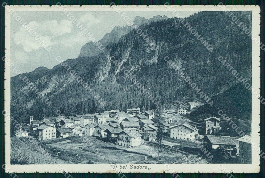 Belluno Cadore Paesaggio Breveglieri 6331 cartolina RB6933 – fronte