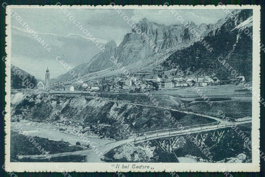 Belluno Cadore Paesaggio Breveglieri 6344 cartolina RB6937 – fronte