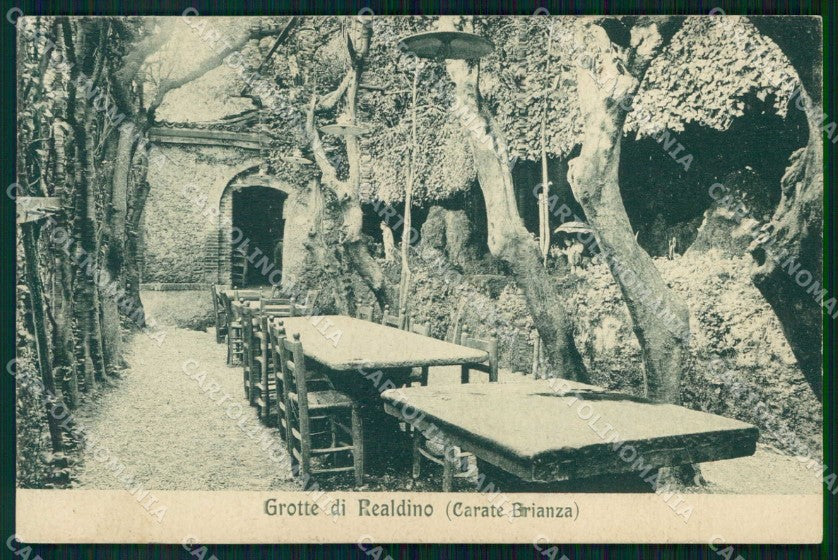 Milano Carate Brianza Grotte di Realdino Modiano 4955 cartolina RB6940 – fronte