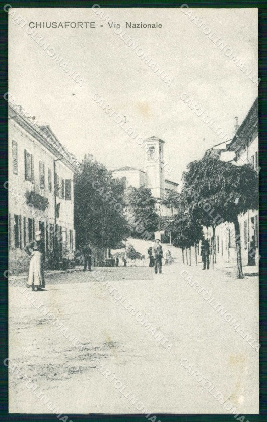 Udine Chiusaforte Via Nazionale cartolina RB6948 – fronte
