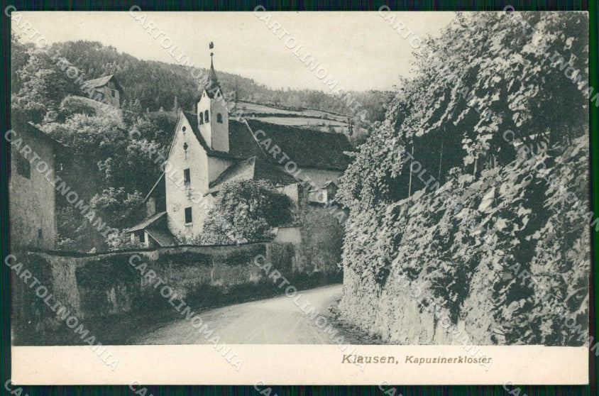 Bolzano Chiusa Klausen Monastero dei Cappuccini cartolina RB6952 – fronte