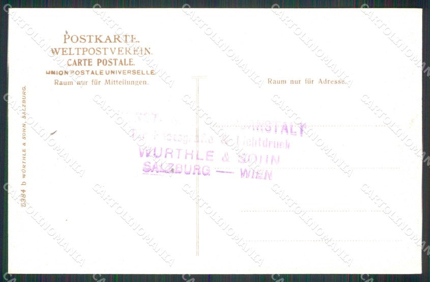 Bolzano Chiusa Klausen Monastero dei Cappuccini cartolina RB6952 – retro