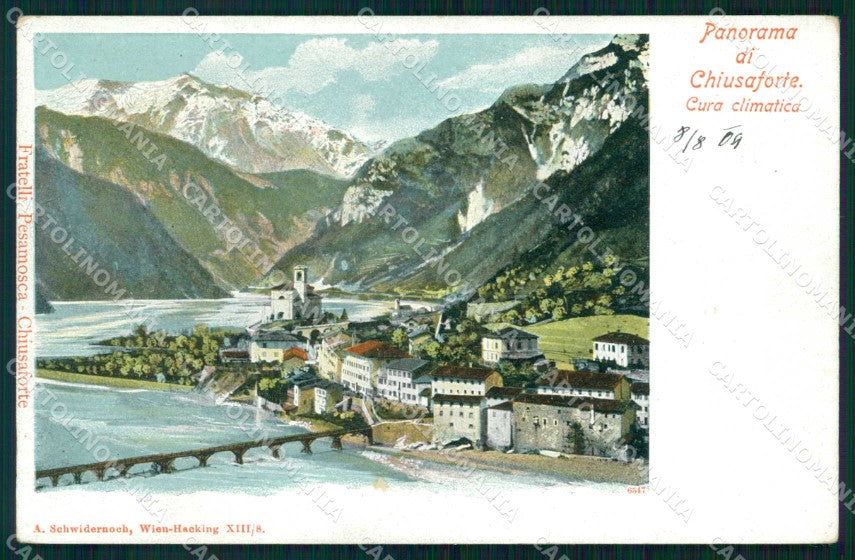 Udine Chiusaforte cartolina RB6962 – fronte