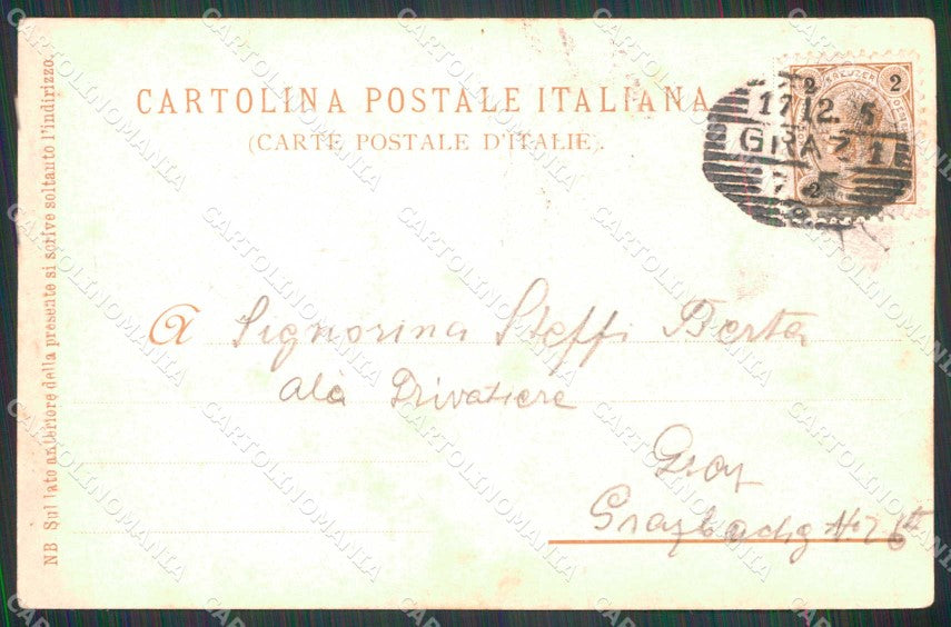 Napoli Castellammare di Stabia cartolina RB6973 – retro