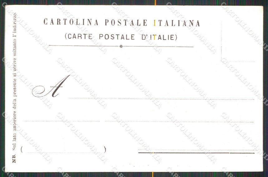 Genova Camogli Porto Vecchio PIEGHINA cartolina RB6996 – retro