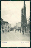Udine Cervignano Via alla Stazione cartolina RB6998 – fronte