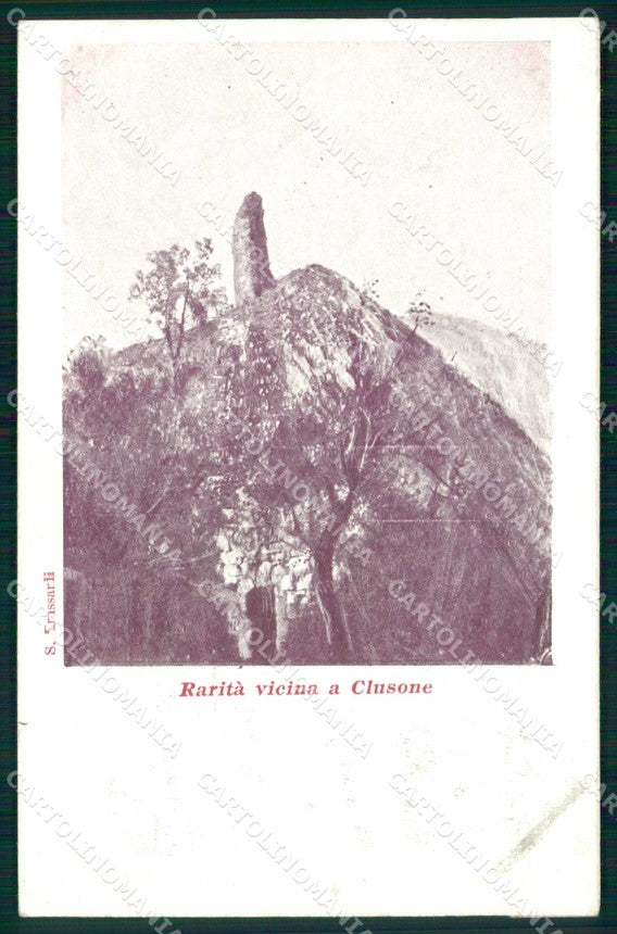 Bergamo Clusone Rarità dei Dintorni cartolina RB7002 – fronte