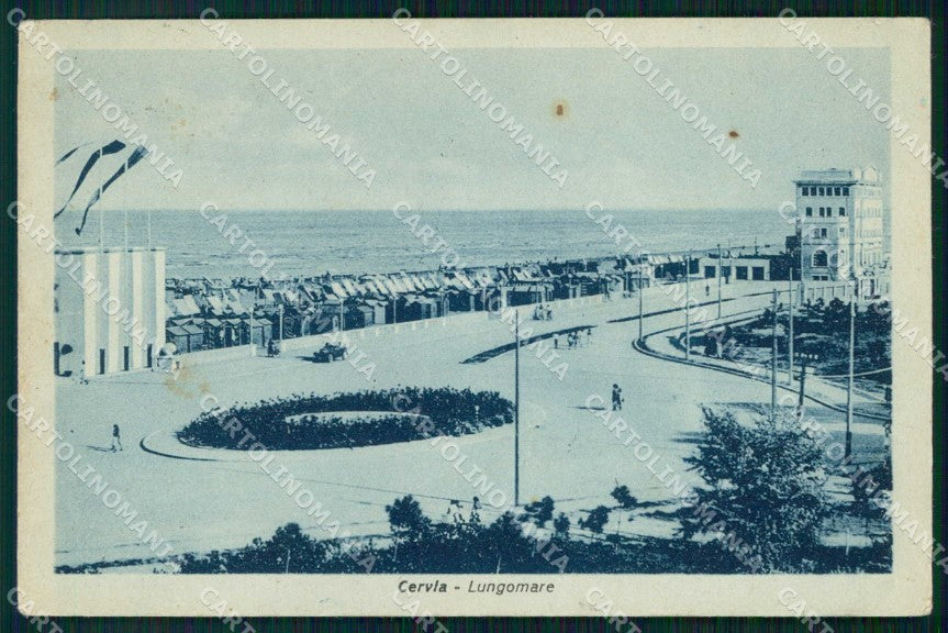Ravenna Cervia Lungomare cartolina RB7016 – fronte