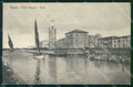 Ravenna Cervia Porto Canale Faro cartolina RB7018 – fronte