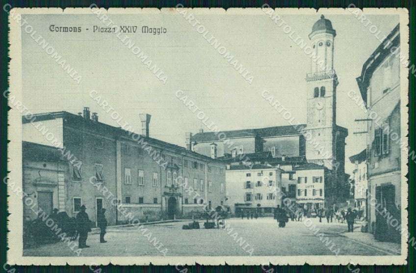Gorizia Cormons Piazza XXIV Maggio cartolina RB7024 – fronte