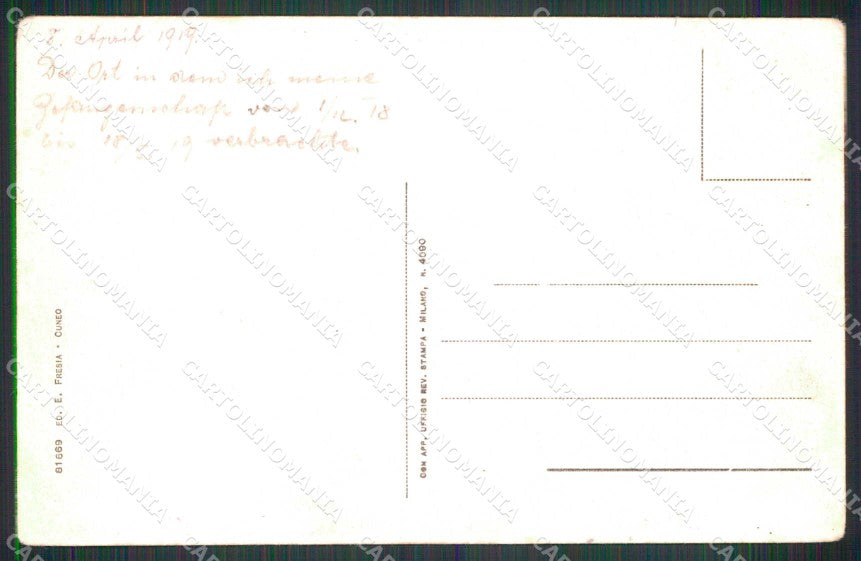 Cuneo Città Madonna dell'Olmo cartolina RB7031 – retro