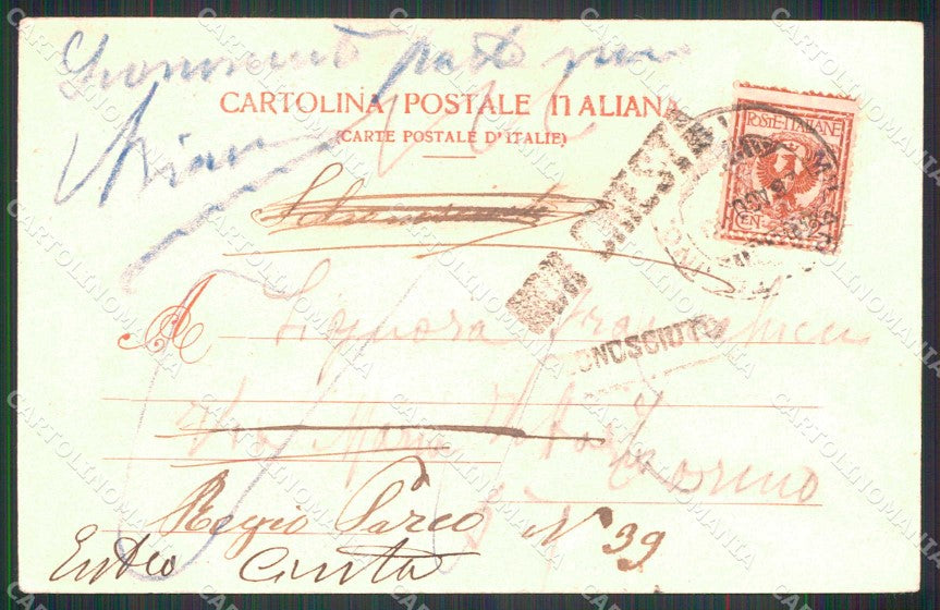 Torino Chivasso Piazza d'Armi cartolina RB7043 – retro