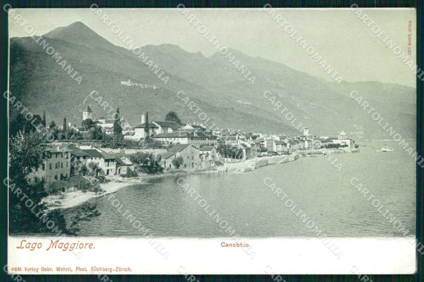 Verbania Cannobio Lago Maggiore cartolina RB7046 – fronte