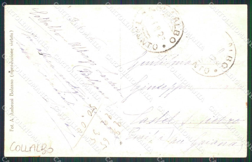 Bolzano Collalbo Foto cartolina RB7050 – retro