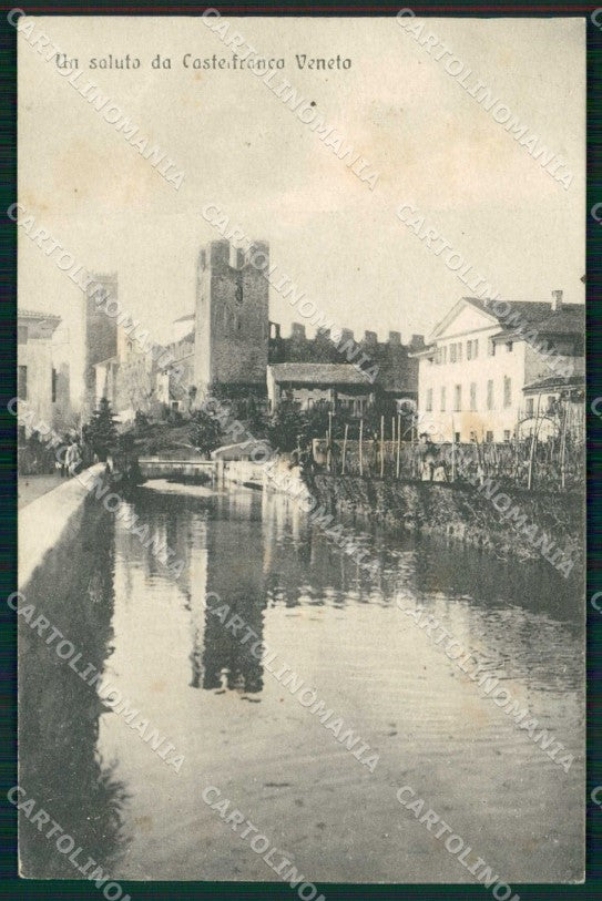 Treviso Castelfranco Veneto cartolina RB7058 – fronte