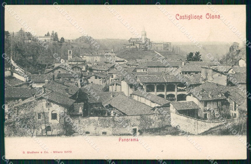 Varese Castiglione Olona Modiano 9279 cartolina RB7062 – fronte