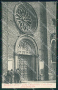 Varese Castiglione Olona Chiesa della Collegiata Bassorilievo cartolina RB7063 – fronte