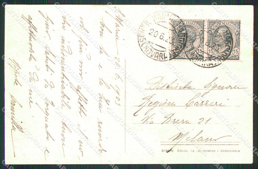 Verbania Craveggia Valle Vigezzo cartolina RB7066 – retro