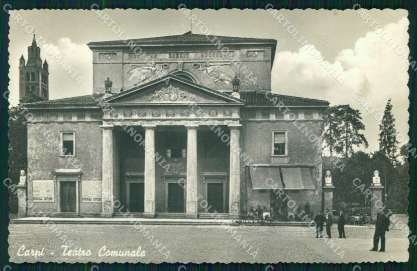 Modena Carpi Teatro Comunale Foto cartolina RB7089 – fronte