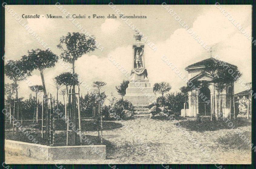 Como Casnate Monumento ai Caduti Parco Rimembranza cartolina RB7105 – fronte