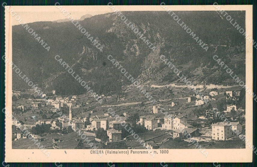 Sondrio Chiesa Valmalenco cartolina RB7110 – fronte