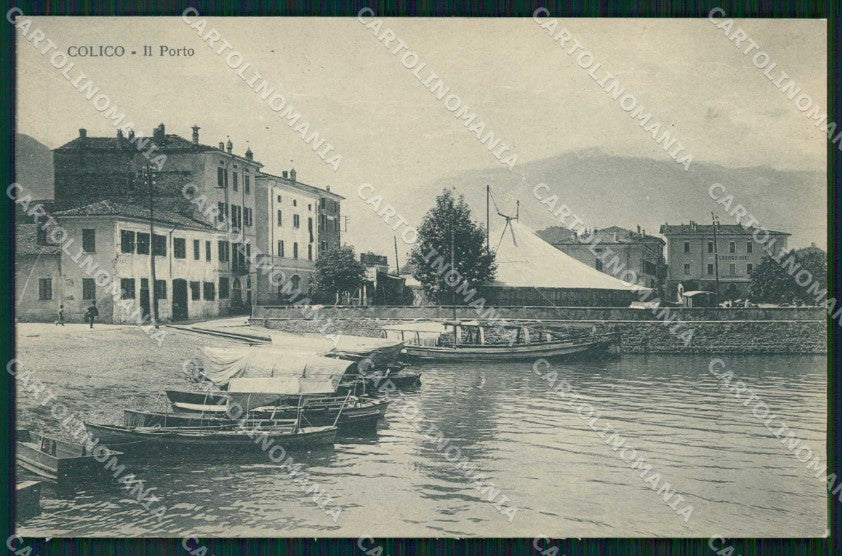 Lecco Colico Porto cartolina RB7125 – fronte