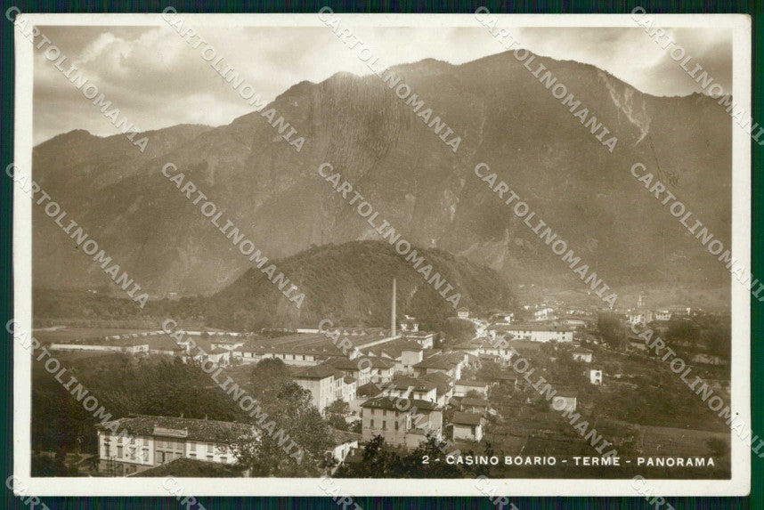 Brescia Casino Boario Terme Foto PIEGHINA cartolina RB7175 – fronte