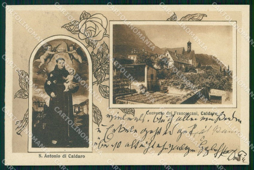 Bolzano Caldaro Convento dei Francescani S. Antonio cartolina RB7184 – fronte