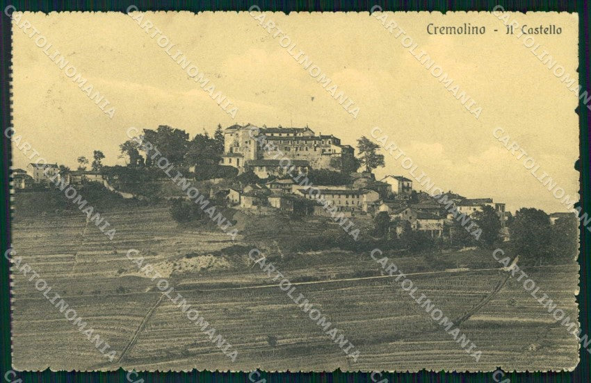 Alessandria Cremolino Castello cartolina RB7188 – fronte